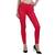 Magenta lycra cotton jeggings