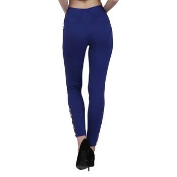 Royal blue lycra cotton jeggings 5