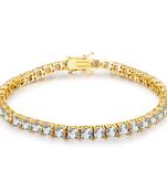 White swarovski crystal bracelets