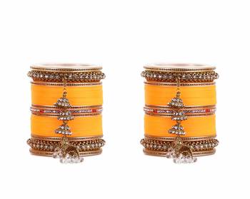 Beautiful Marriage Chura With Jhumki And Latkan By Leshya Mango 1
