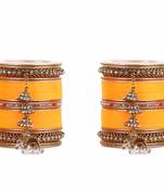 Beautiful Marriage Chura With Jhumki And Latkan By Leshya Mango