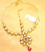 Gorgeous kundan ruby mathapatti