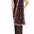 Giftpiper Unstitched Phulkari Suit Piece Cotton Silk Dark Brown