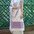 Giftpiper Unstitched Phulkari Suit Piece Cotton Silk White