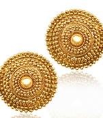 South Indian golden flower ethnic 