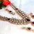 Purple dulhan Kundan Necklace set