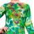 Green printed cotton salwar