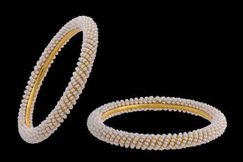 Beautiful Pearls Bangles 2
