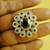 Black Beauty CZ Adjustable Cocktail Ring
