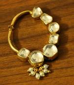Uncut Kundan Polki Sonam Kapoor Nose Ring