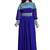 Tantalizing Blue Color Maxi Full Sleeve Kaftan Dress