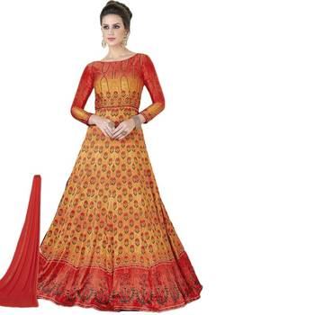 Multicolor Hand Woven Satin Salwar 1