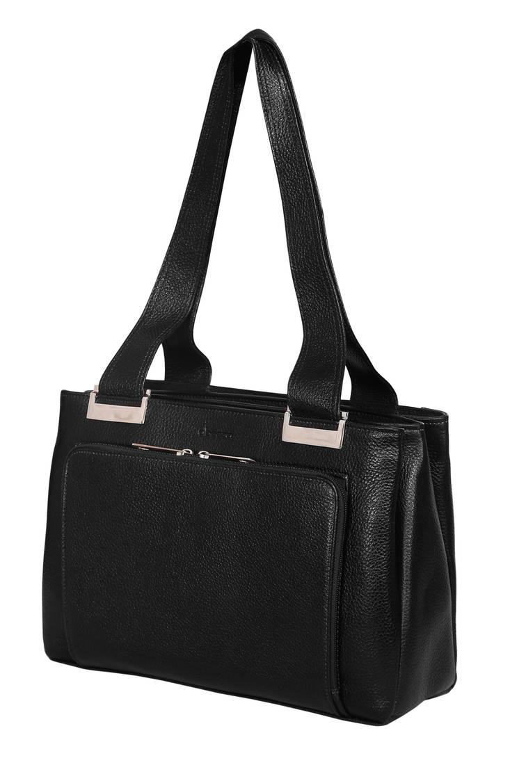 Abeeza modern city genuine leather handbag for women