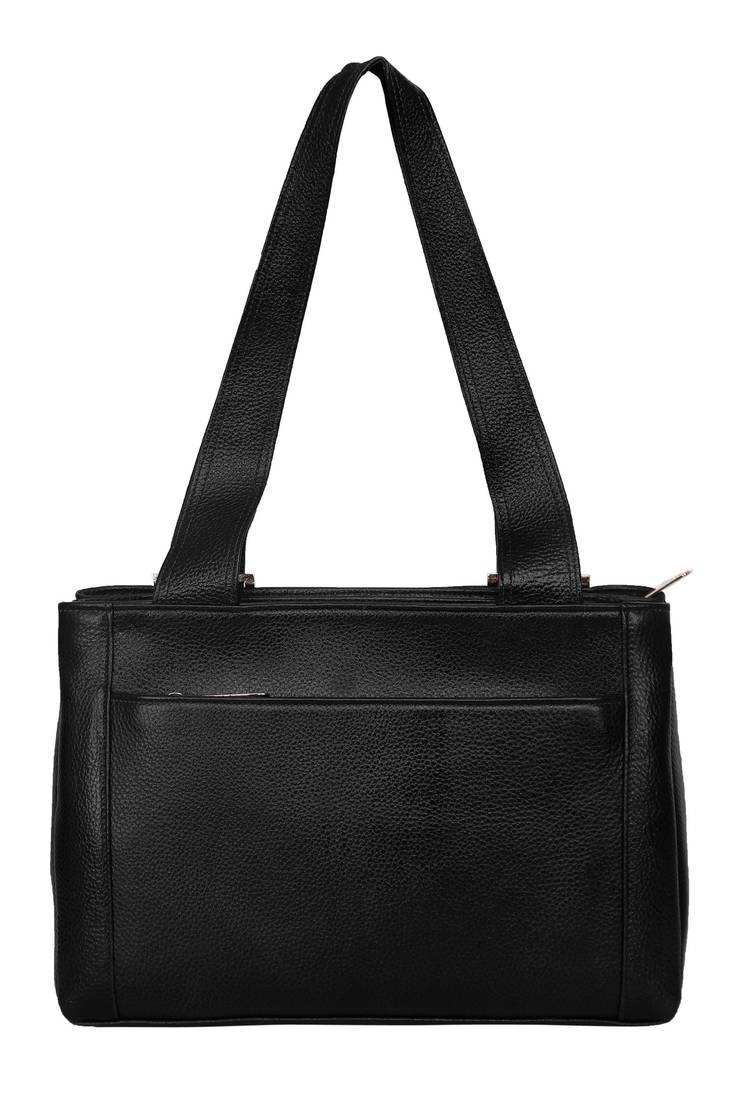 Abeeza modern city genuine leather handbag for women
