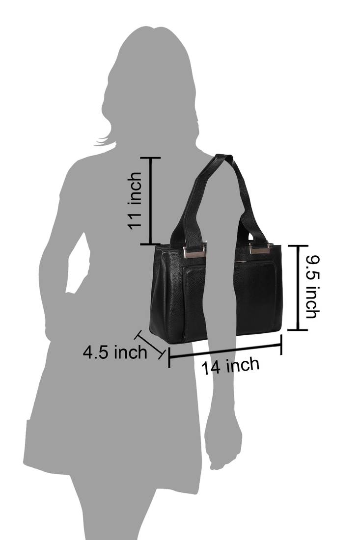 Abeeza modern city genuine leather handbag for women