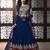Shraddha Kapoor Khwaab Blue & Red Embroidered Pure Georgette  Semi-stitched Anarkali
