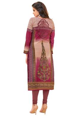 Multicolor Printed 2 Cotton Unstithced Kurti 5