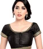 black banglory lace unstitched blouse