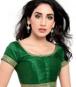 Green Banglory Lace Unstitched Blouse
