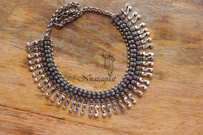 Oxidized necklace
