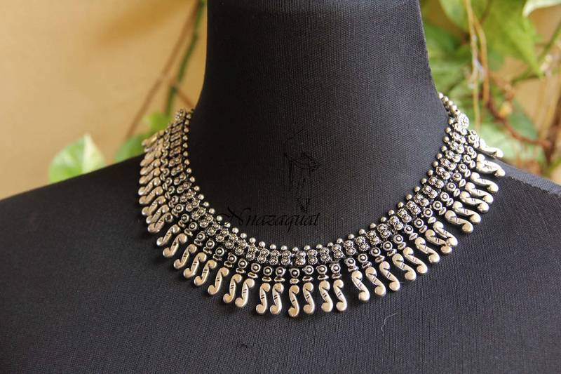 Oxidized necklace