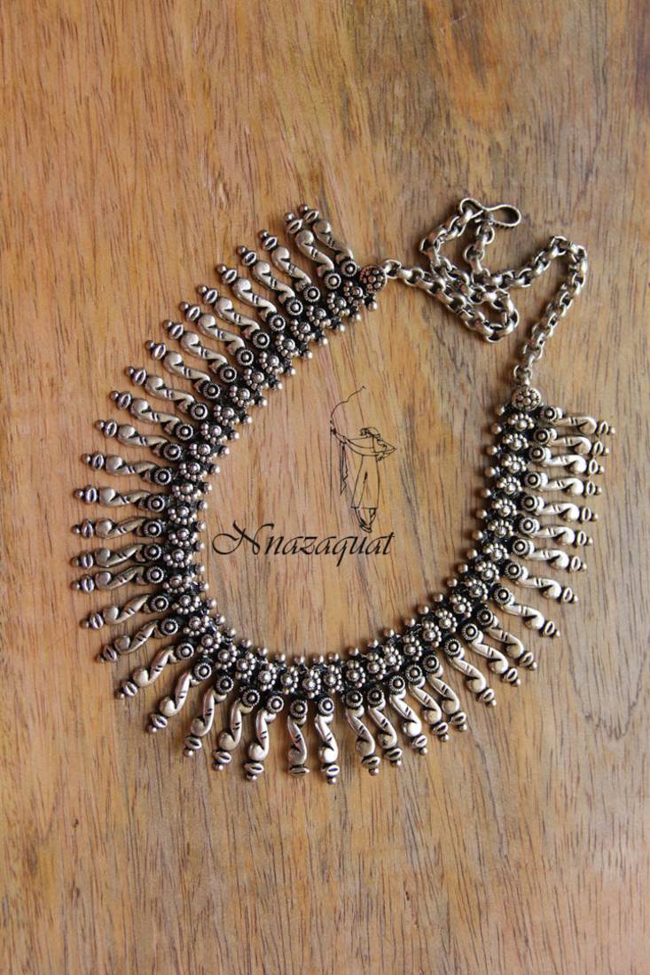 Oxidized necklace