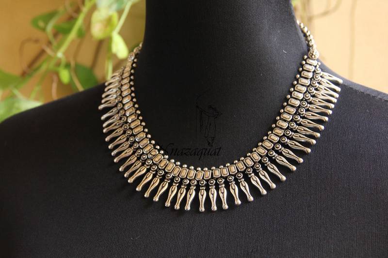 Oxidized necklace