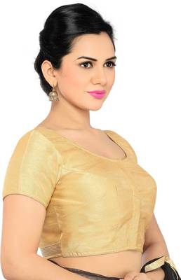 Gold Banglory Lace Unstitched Blouse 4