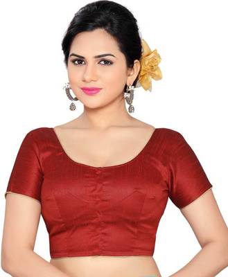 Maroon Banglory Lace Unstitched Blouse 1