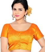 Mustard Banglory Lace Unstitched Blouse