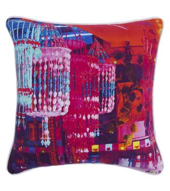Chandeliers Canvas Cushion Cover 16x16 Inches 1