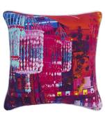 Chandeliers Canvas Cushion Cover 16x16 Inches