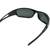 American club new york mavericks semi-rimless ivory matrix-black sunglasses