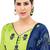 Green embroidered chanderi salwar with dupatta