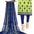 Green embroidered chanderi salwar with dupatta
