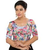 Multicolor Nylon Printed Stitched Blouse