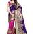 Multicolor woven silk saree with blouse