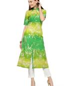 Indibelle Multicolor printed cotton kurtas-and-kurtis