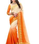 Sudarshan silk Multicolor woven raw silk saree with blouse