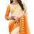 Sudarshan silk Multicolor woven raw silk saree with blouse