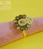 CZ Multi Zircone Adjustable Cocktail Ring 