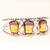 Ametrine cuff gemstone 925 silver jewelry bracelet adjustable