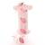 Pink chalcedony gemstone 925 silver jewelry bracelet 7-8"