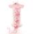Pink chalcedony gemstone 925 silver jewelry bracelet 7-8"