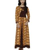 Multicolor printed rayon stitched kurti