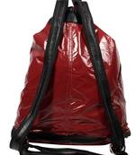 Just Women - Charming Red PU leather Handbag