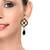 Class Black Jaal Puwai Sarafa Pendant Set