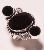 Faceted mozambique red garnet gemstone 925 silver jewelry ring size 6