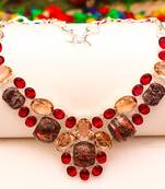 Cirnold fossil genstone 925 silver jewelry necklace 16-18"