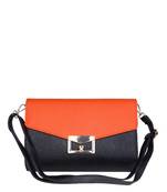 Just Women - Amazing Orange PU Leather Hand Purse